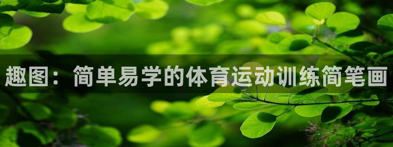 xc体育app官方网站：趣图：简单易学的体育运动训练简笔画
